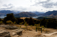 View from top of Mt. Iron, Wanaka