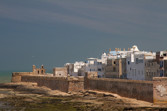 walled city of Essaouira, ancient seaport on Atlantic coast